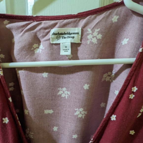 Wrap dress by Charlotte Bridge man (size M) - Picture 2 of 3